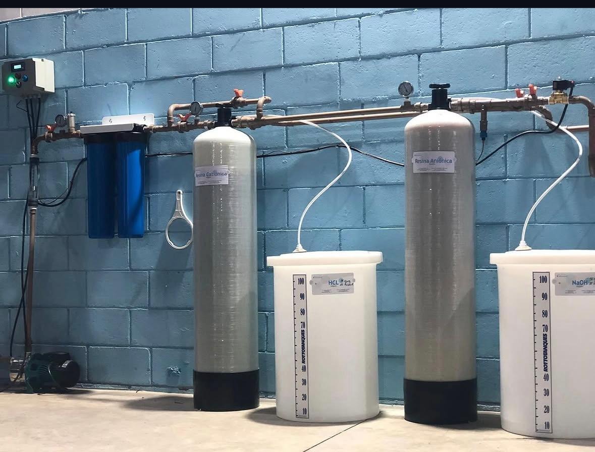 Desmineralizador Leito Separado — 2 m³/h